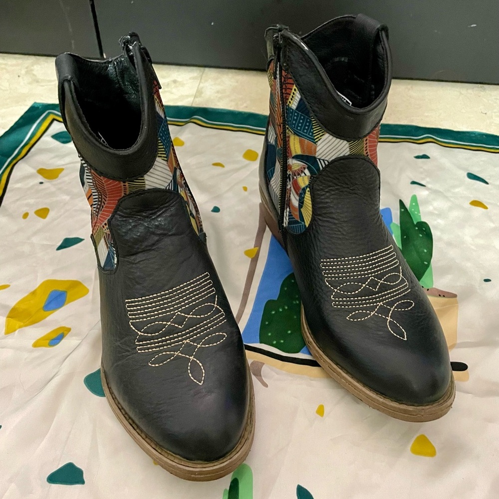 Inkkas Cyprus Black Western Boots